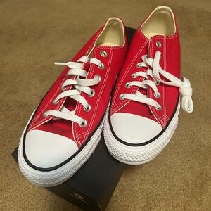 Converse Red and White Womens Converse